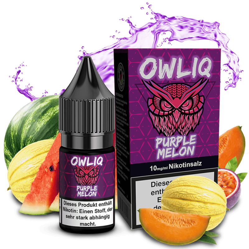 Liquid Purple Melon - OWLIQ Nikotinsalz 10mg