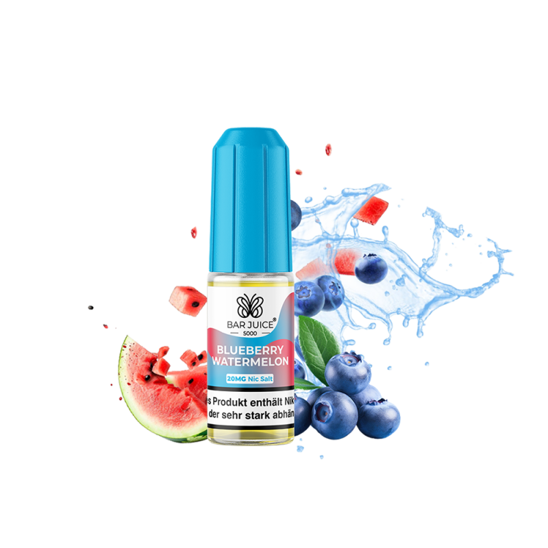 Bar Juice 5000 Nikotinsalz - Blueberry Watermelon - Liquid 20mg 10ml  C