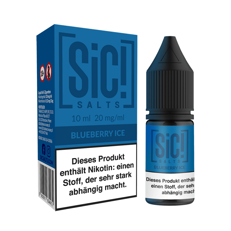 Liquid Blueberry Ice - SIC Nikotinsalz 20mg