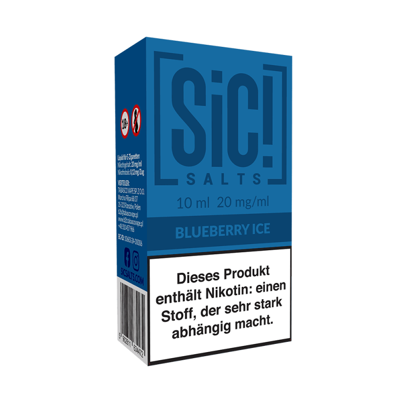 Liquid Blueberry Ice - SIC Nikotinsalz 20mg