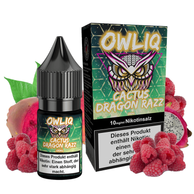 Liquid Cactus Dragon Razz - OWLIQ Nikotinsalz