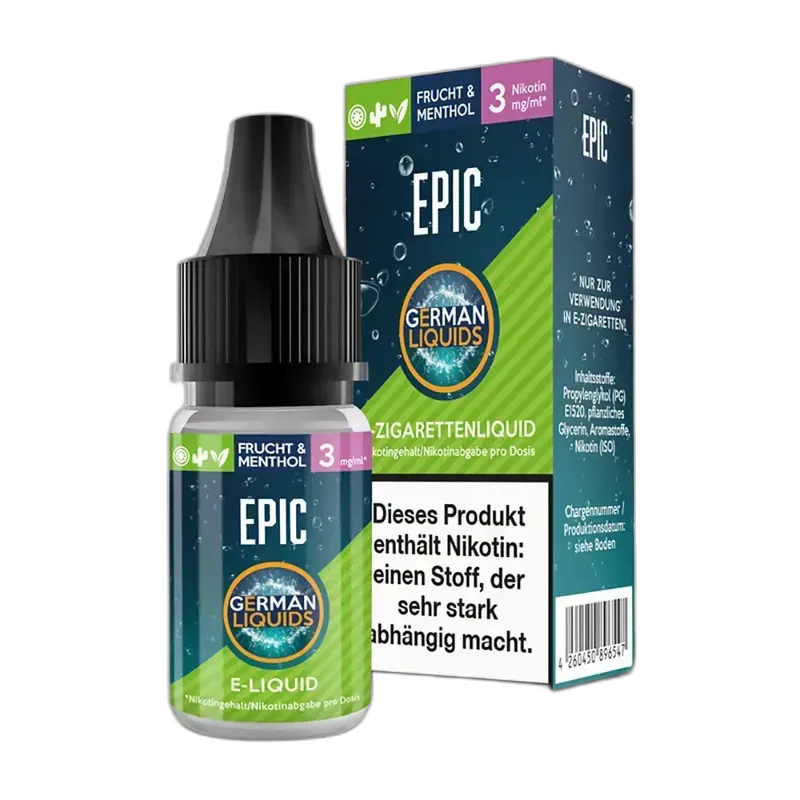 German Liquids Epic 3mg