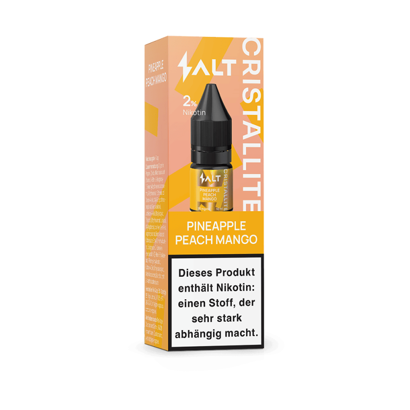 SALT Cristallite Nikotinsalz - Pineapple Peach Mango - 10ml Liquid 20mg  C