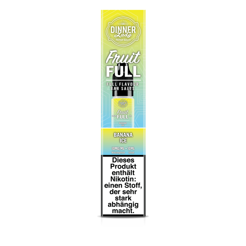 Liquid Banana Ice - Dinner Lady Fruit Full Nikotinsalz 10mg
