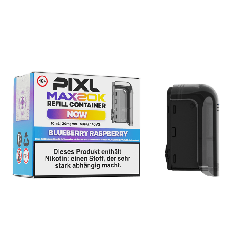 PIXL MAX 20K Blueberry Raspberry Liquid-Pod 10 ml - 20 mg Nikotinsalz