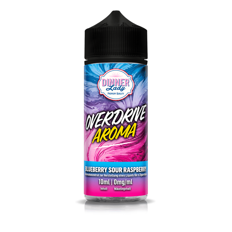 Dinner Lady Overdrive - Blueberry Sour Raspberry - 10ml