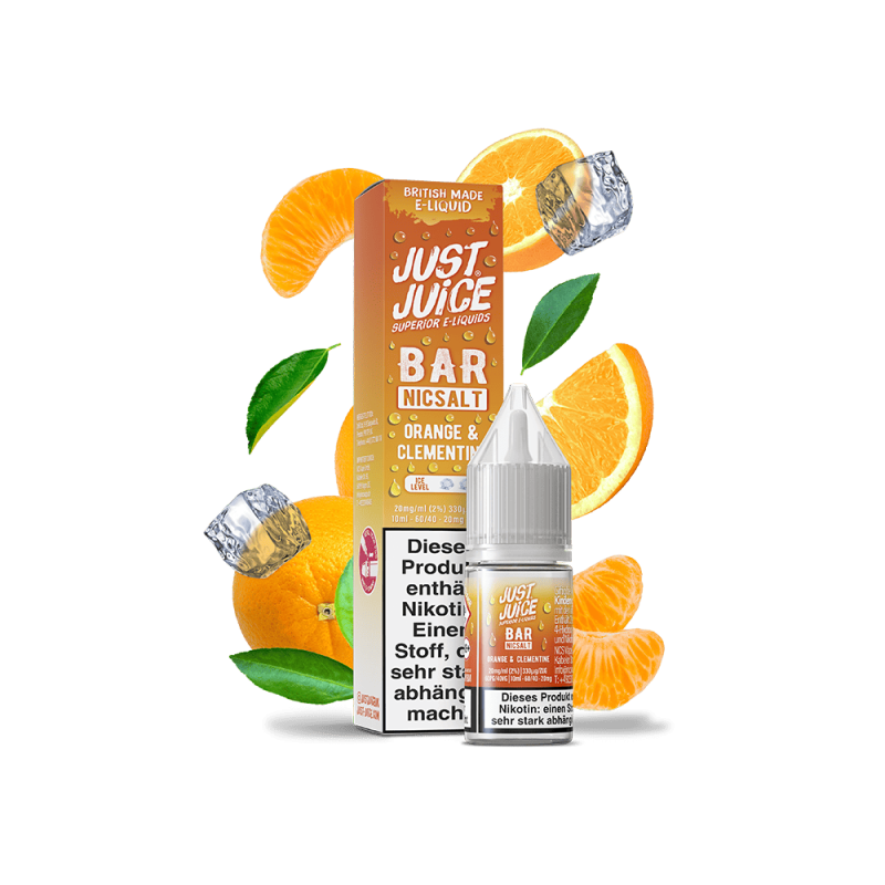 Liquid Orange & Clementine - Just Juice Bar Nikotinsalz 20mg