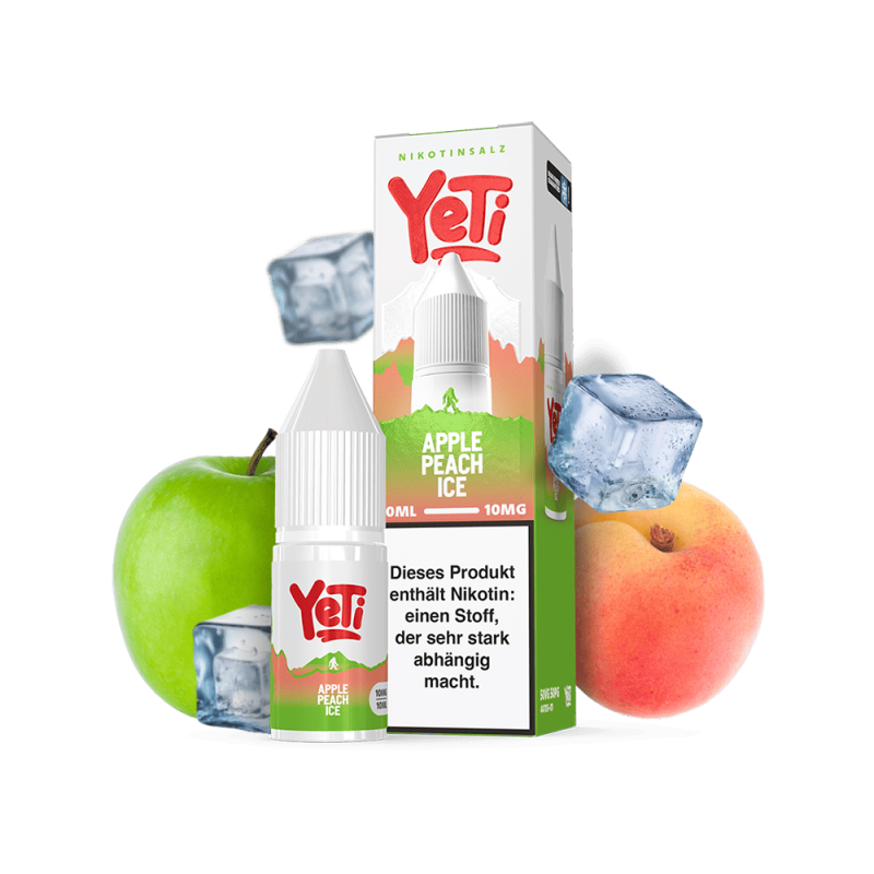 Yeti Summit Nikotinsalz - Apple Peach Ice - Overdosed 10mg