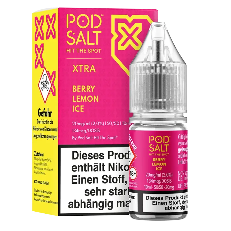 Liquid Berry Lemon Ice - Pod Salt Xtra Nikotinsalz 20mg