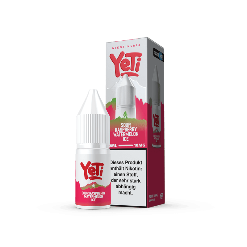 Liquid Sour Raspberry Watermelon Ice - Yeti Summit Nikotinsalz 10mg