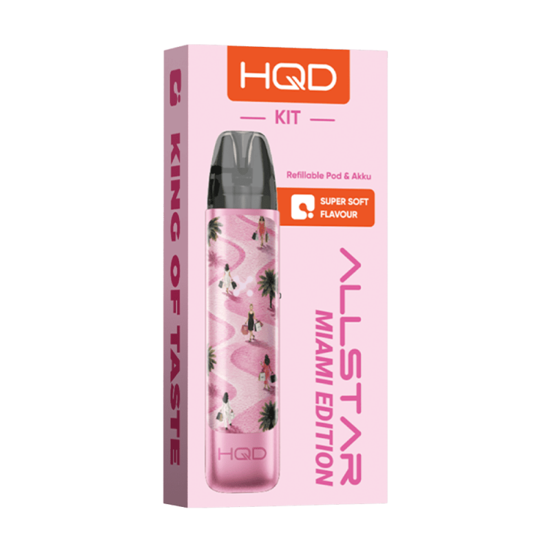 HQD Allstar Lite Refillable Pod Kit - Miami Edition
