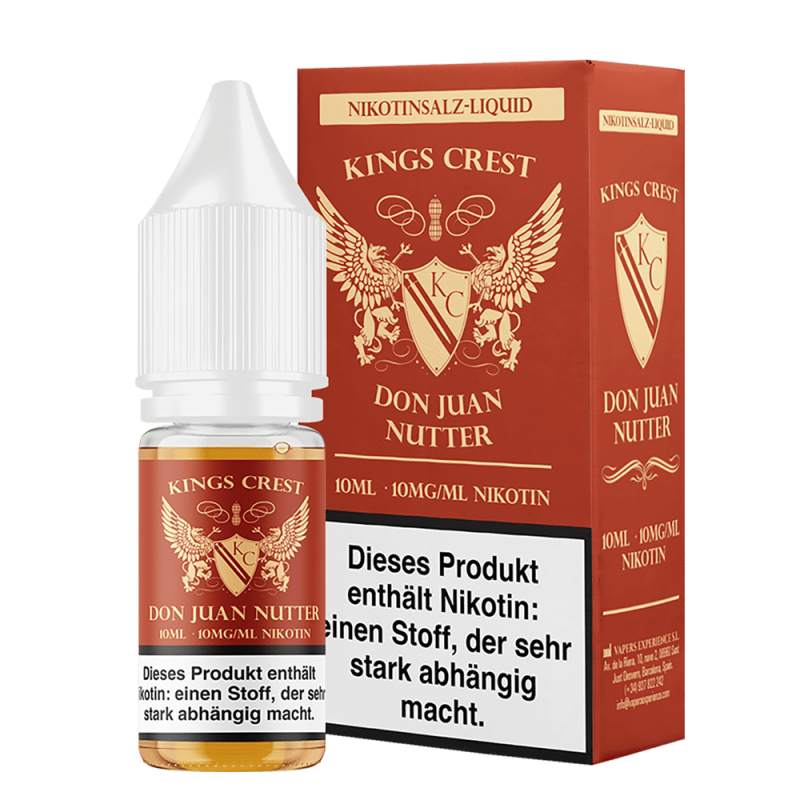 Kings Crest Nikotinsalz - Don Juan Nutter - 10mg