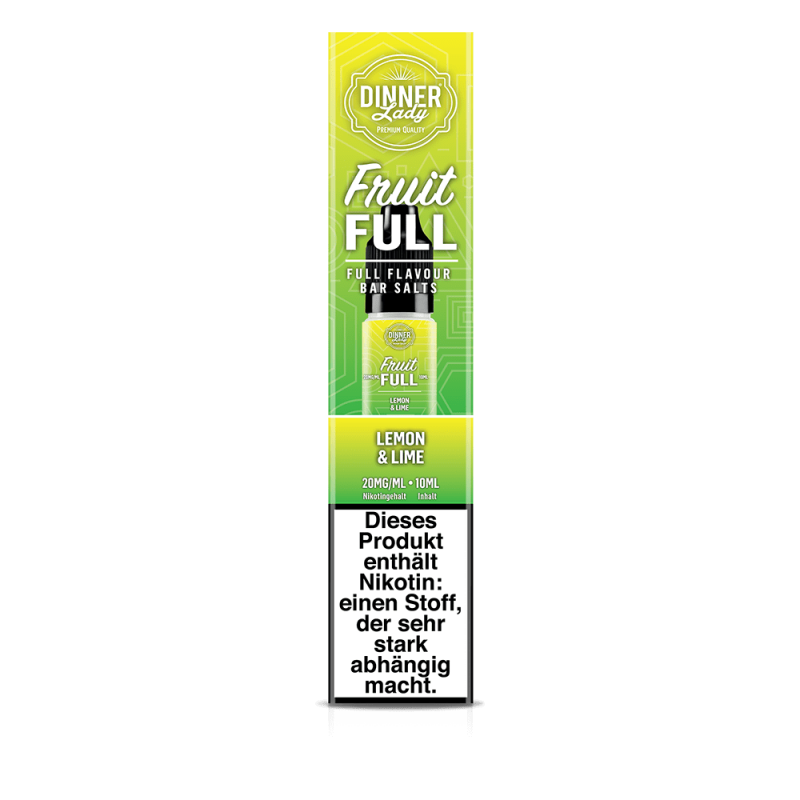 Liquid Lemon Lime - Dinner Lady Fruit Full Nikotinsalz 20mg
