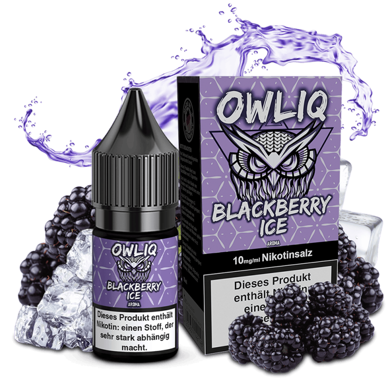 Liquid Blackberry Ice - OWLIQ Nikotinsalz