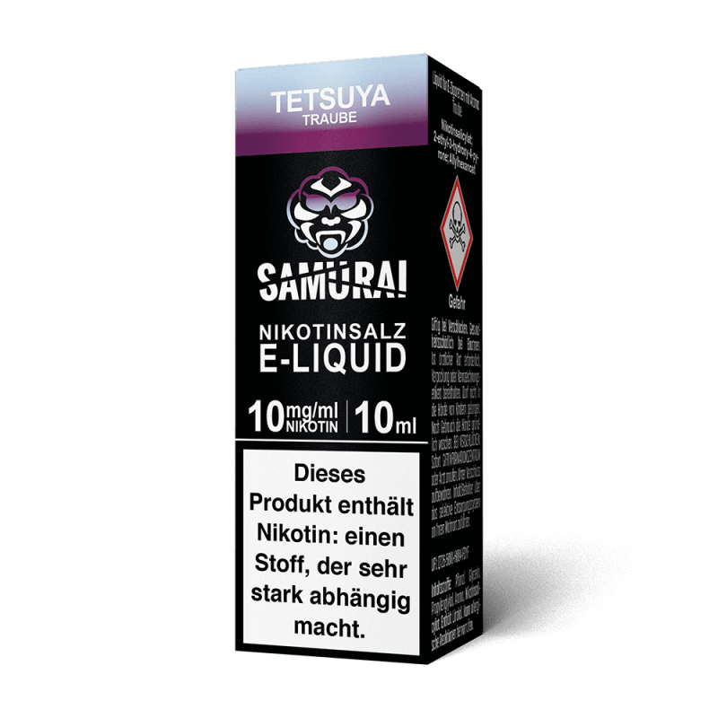 Liquid Tetsuya Traube - Samurai Nikotinsalz 10mg