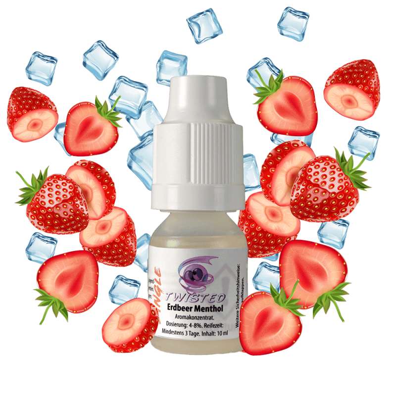 Twisted Erdbeer Menthol Aroma 10 ml