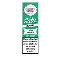 Liquid Triple Menthol - Dinner Lady Nikotinsalz
