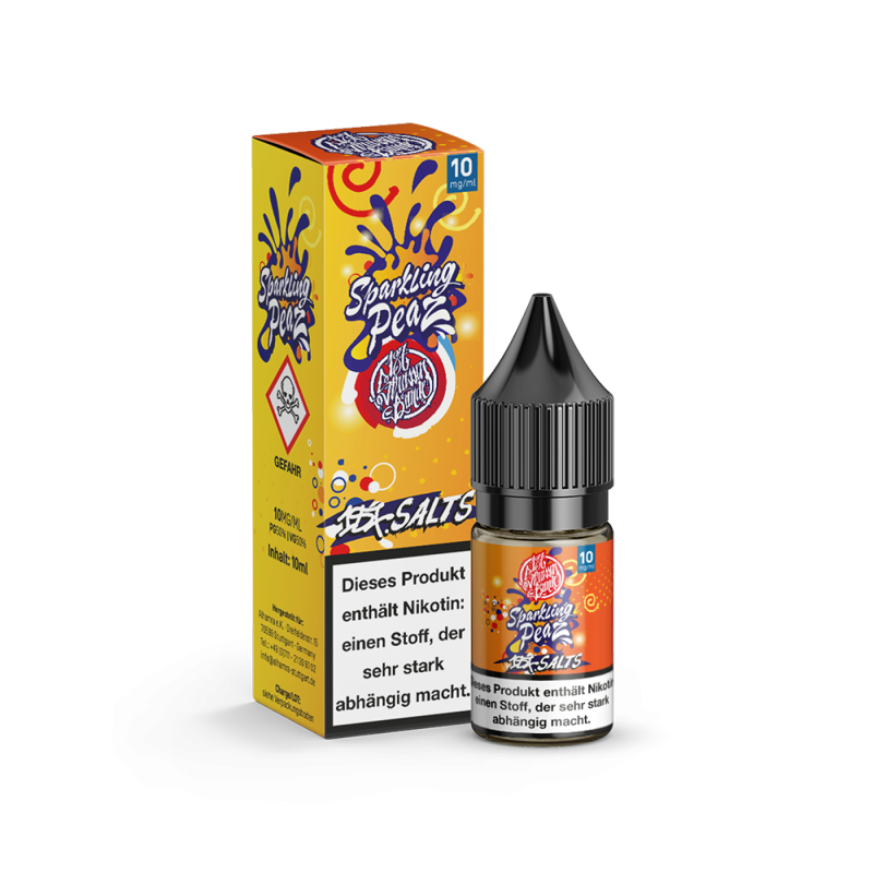 187 Strassenbande Nikotinsalz - Sparkling Peaz - 10ml Liquid 10mg  C
