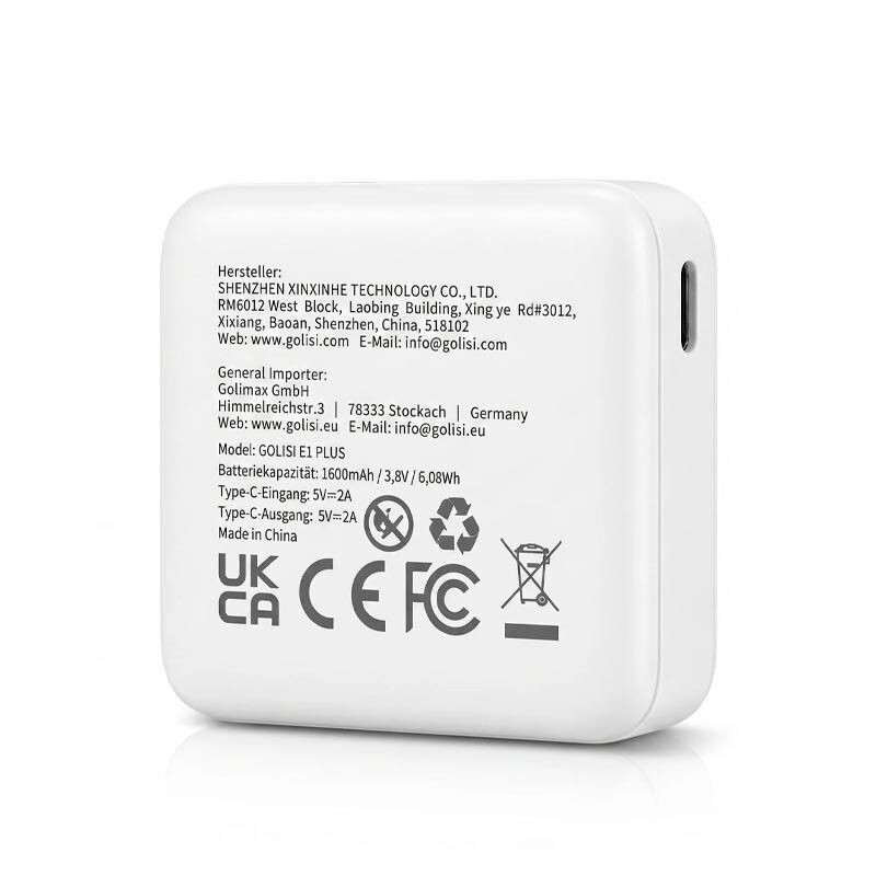 Golisi E1 Plus Powerbank USB-C