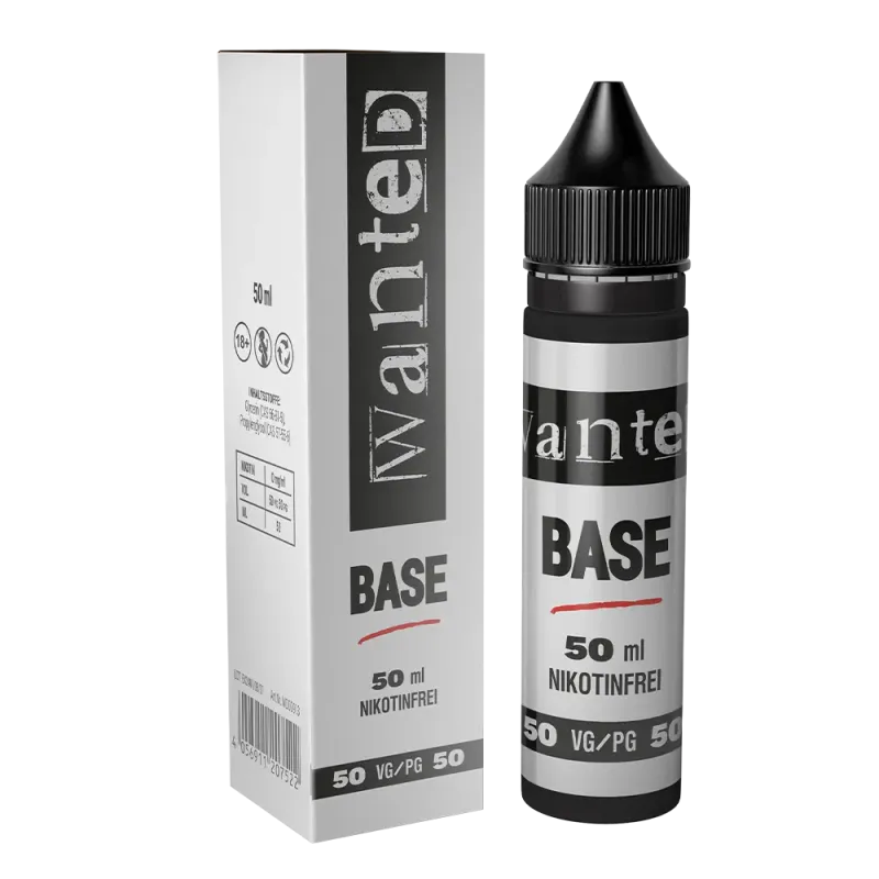 Wanted Base 50/50 50ml in 60ml Flasche  D