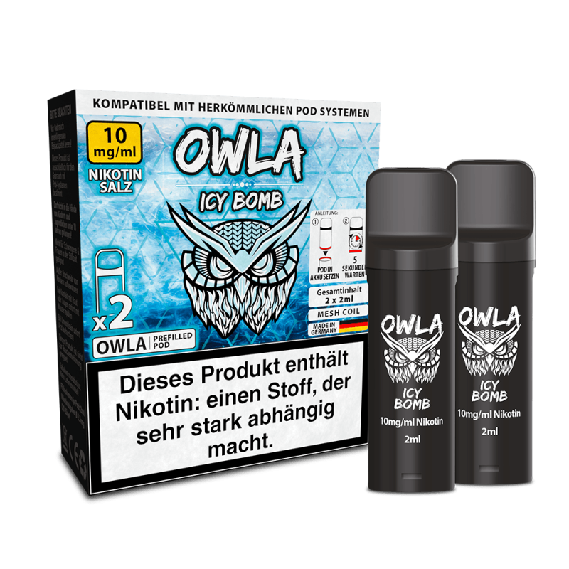 OWLA Pod - Icy Bomb - 10mg Nikotinsalz