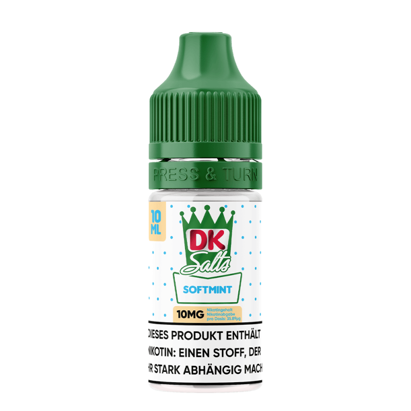 DK Salts Nikotinsalz - Softmint - Liquid 10mg 10ml  C