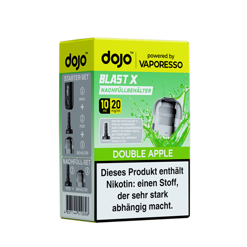 Vaporesso dojo Blast X Einweg Pod - Double Apple - 20mg