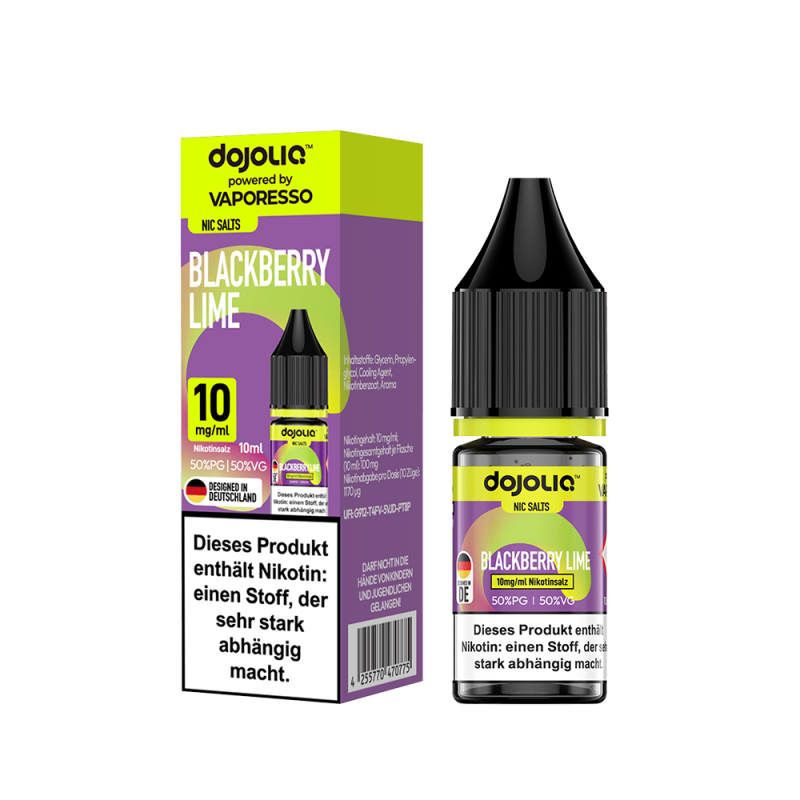 Dojoliq Nikotinsalz Blackberry Lime Liquid
