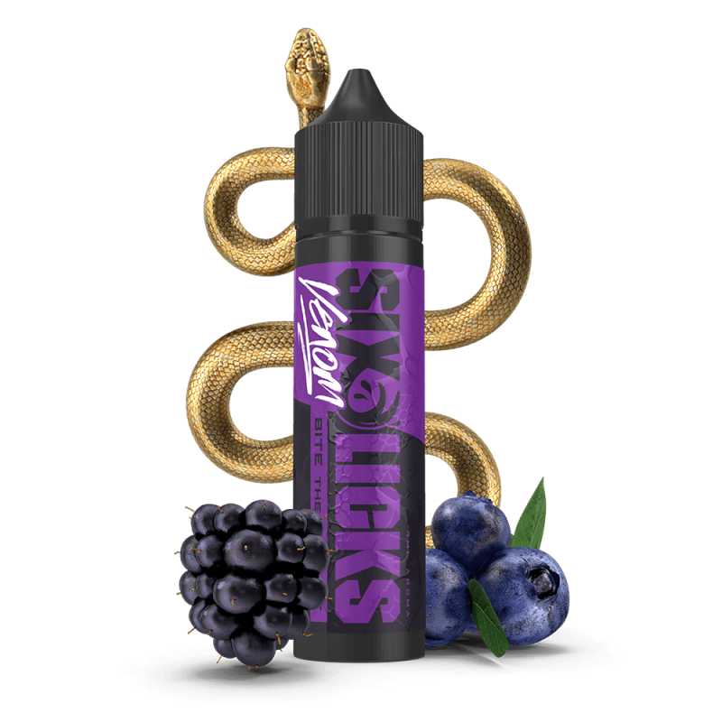 Six Licks Venom Longfill - Bite the Bullet - 4ml in 60ml Flasche
