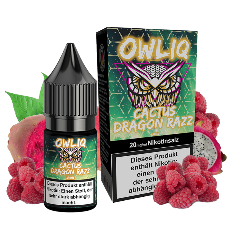 Liquid Cactus Dragon Razz - OWLIQ Nikotinsalz 20mg