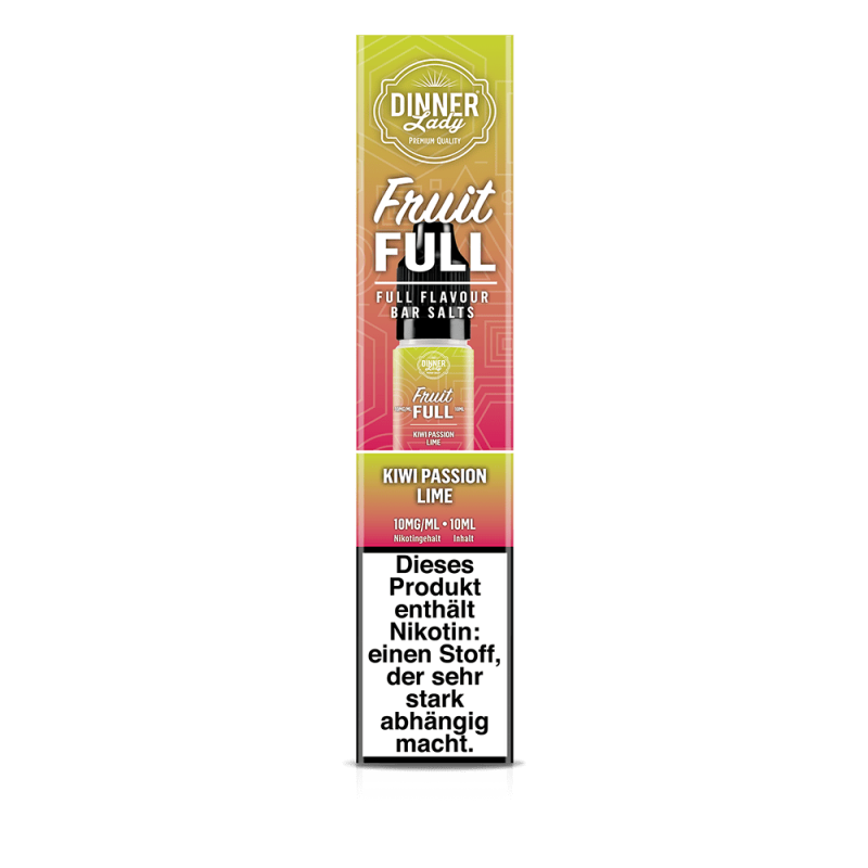 Liquid Kiwi Passion Lime - Dinner Lady Fruit Full Nikotinsalz