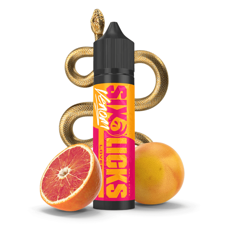 Six Licks Venom Longfill - Love Bite - 4ml in 60ml Flasche