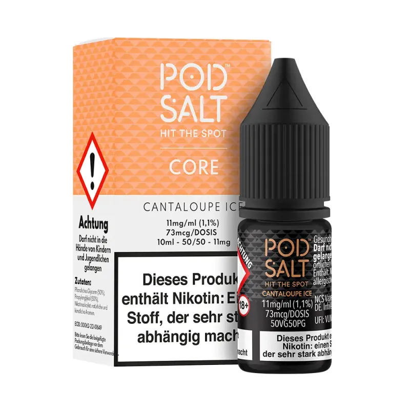 Pod Salt Core Cantaloupe Ice Nikotinsalz Liquid