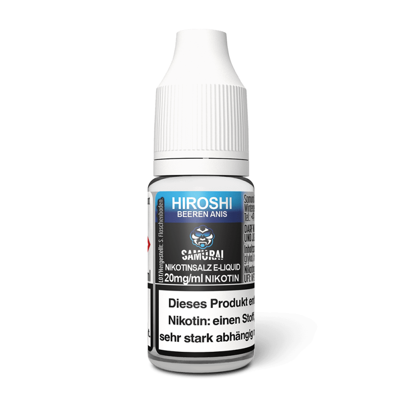 Liquid Hiroshi Beeren Anis - Samurai Nikotinsalz 20mg