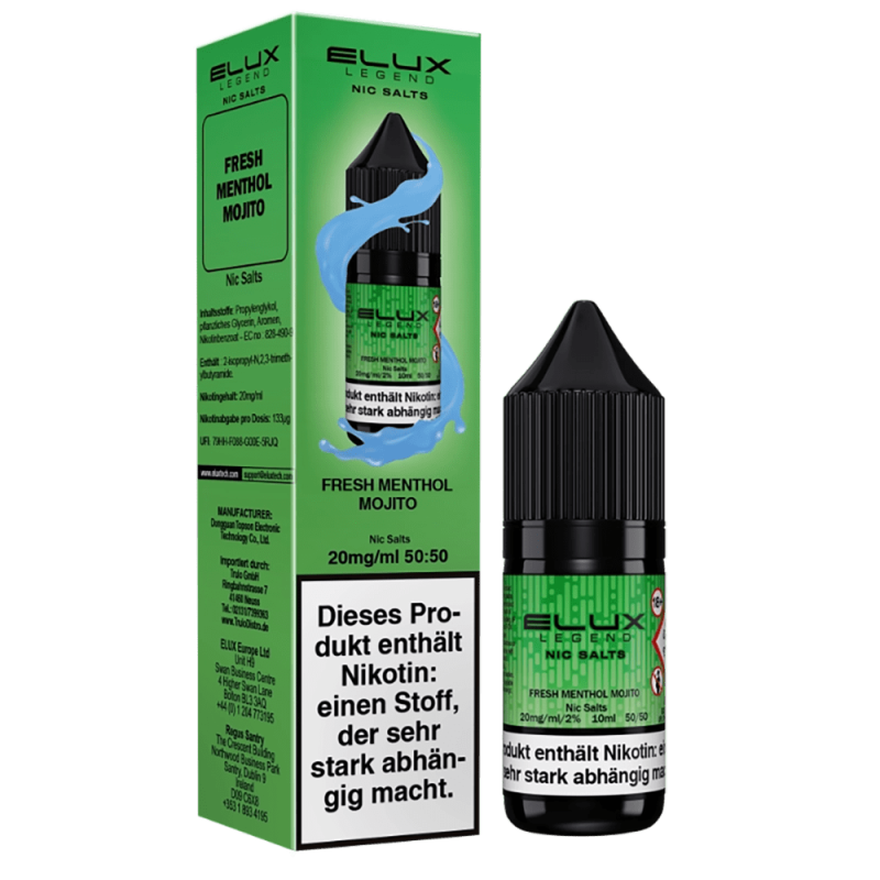 Liquid Fresh Menthol Mojito - Elux Nikotinsalz 20mg