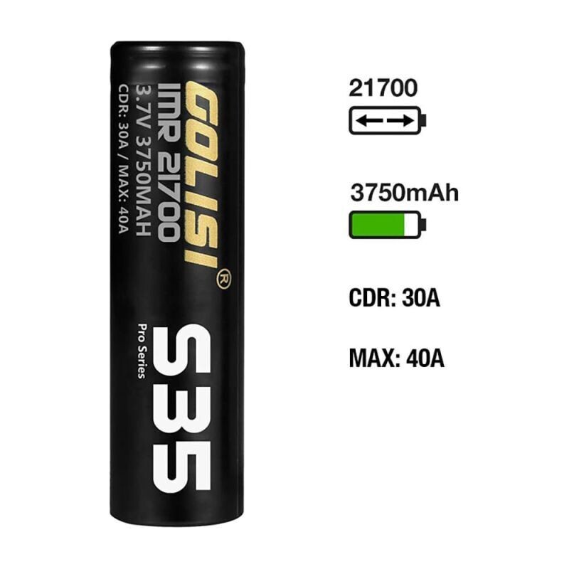 Golisi S35 Akku 21700 3750mAh/30A