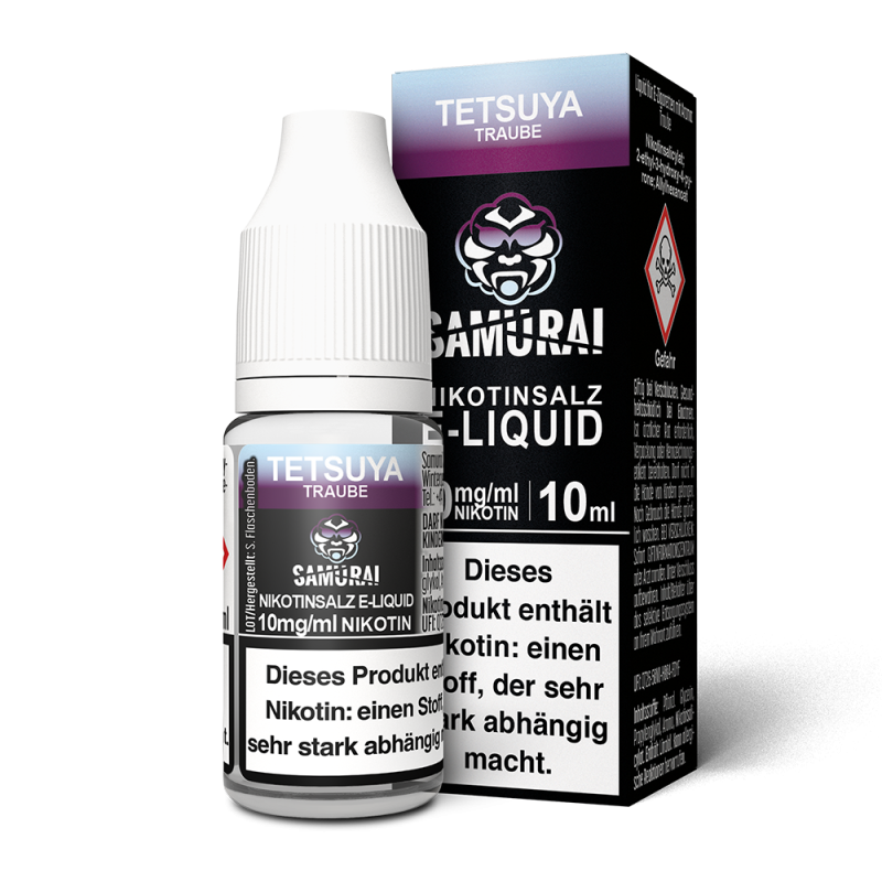 Liquid Tetsuya Traube - Samurai Nikotinsalz