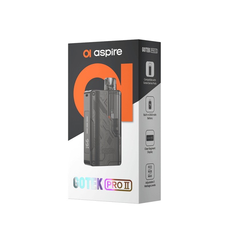 Aspire Gotek Pro 2 Kit Gunmetal