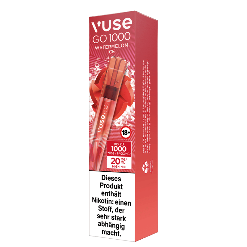 Vuse GO 1000 Watermelon Ice 20mg