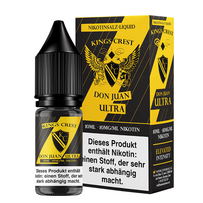 Kings Crest Nikotinsalz - Don Juan Ultra - 10mg