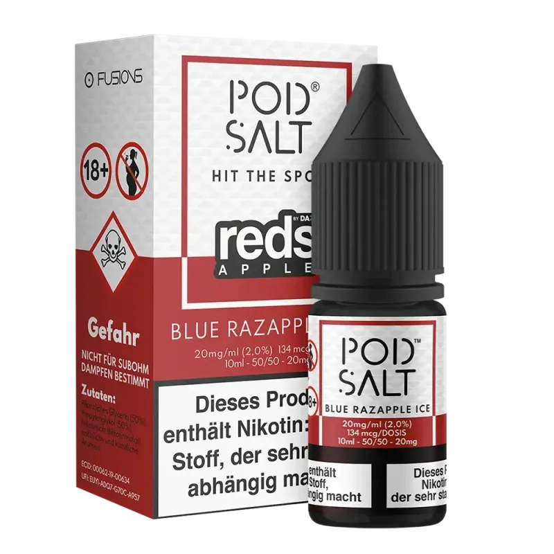 Liquid Blue Razapple Ice - Pod Salt Fusion Nikotinsalz