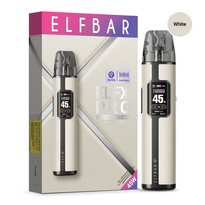 Elfbar ELFX Pro Kit White