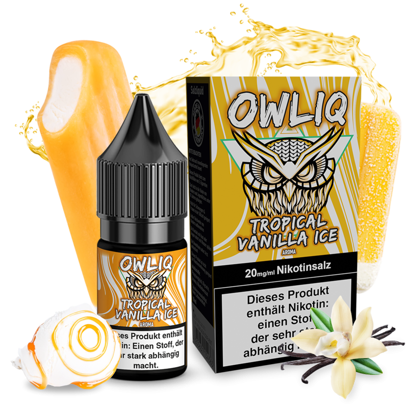 OWLIQ Nikotinsalz Tropical Vanilla Ice 20mg