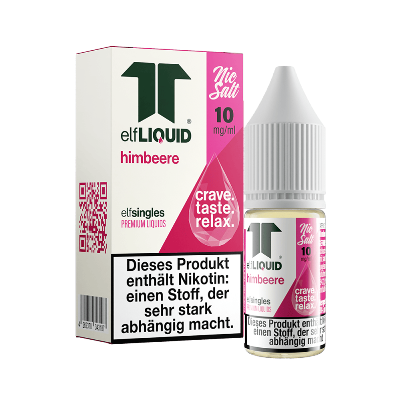 Elf-Liquid - Himbeere - Nikotinsalz Liquid 10mg