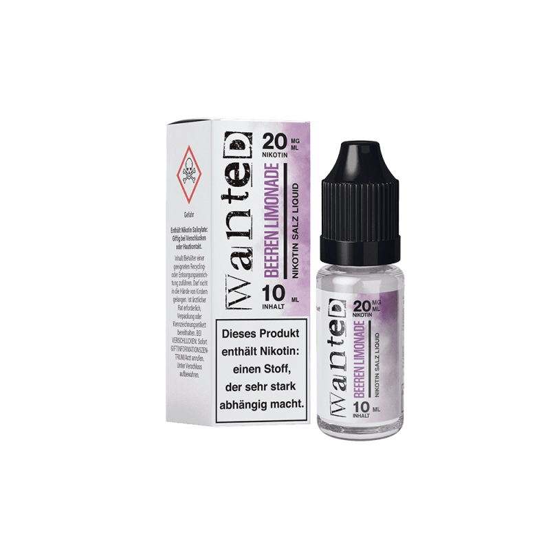 Liquid Beeren Limonade - Wanted Overdosed Nikotinsalz 20mg