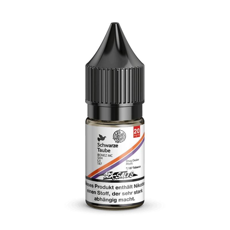 187 Strassenbande Nikotinsalz - Schwarze Taube - 10ml Liquid 20mg  C