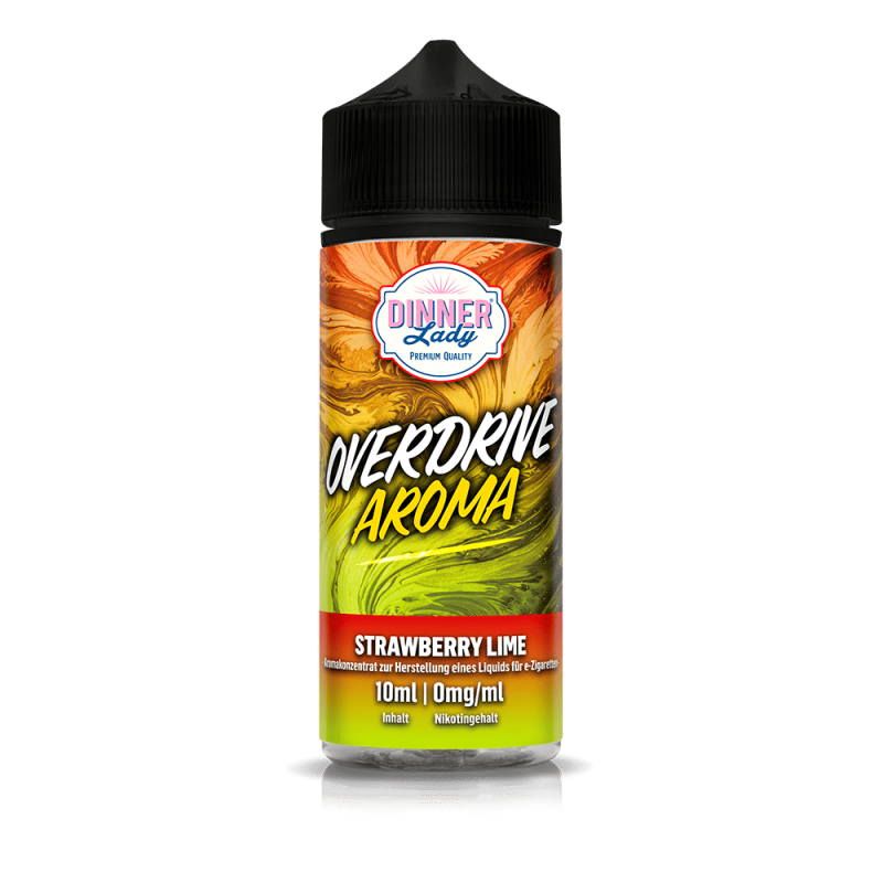 Dinner Lady Overdrive - Strawberry Lime - 10ml