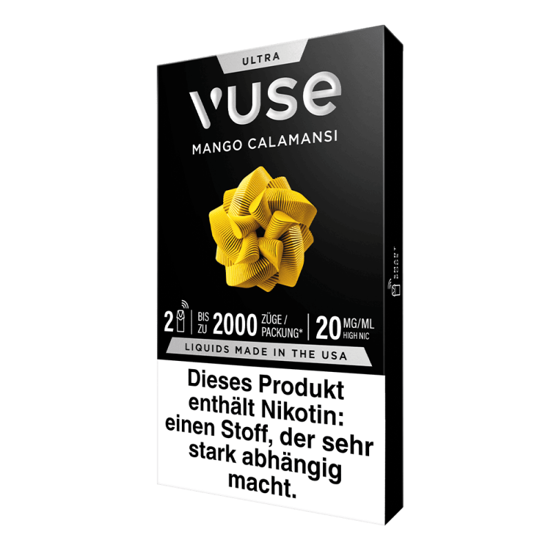 2x Vuse Ultra Pods Mango Calamansi 20mg
