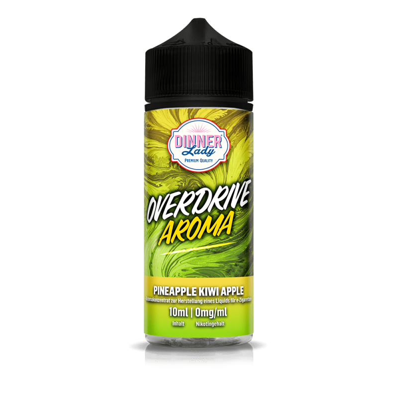 Dinner Lady Overdrive - Pineapple Kiwi Apple - 10ml