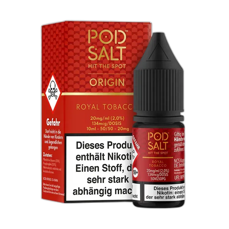 Liquid Royal Tobacco - Pod Salt Origin Nikotinsalz 20mg